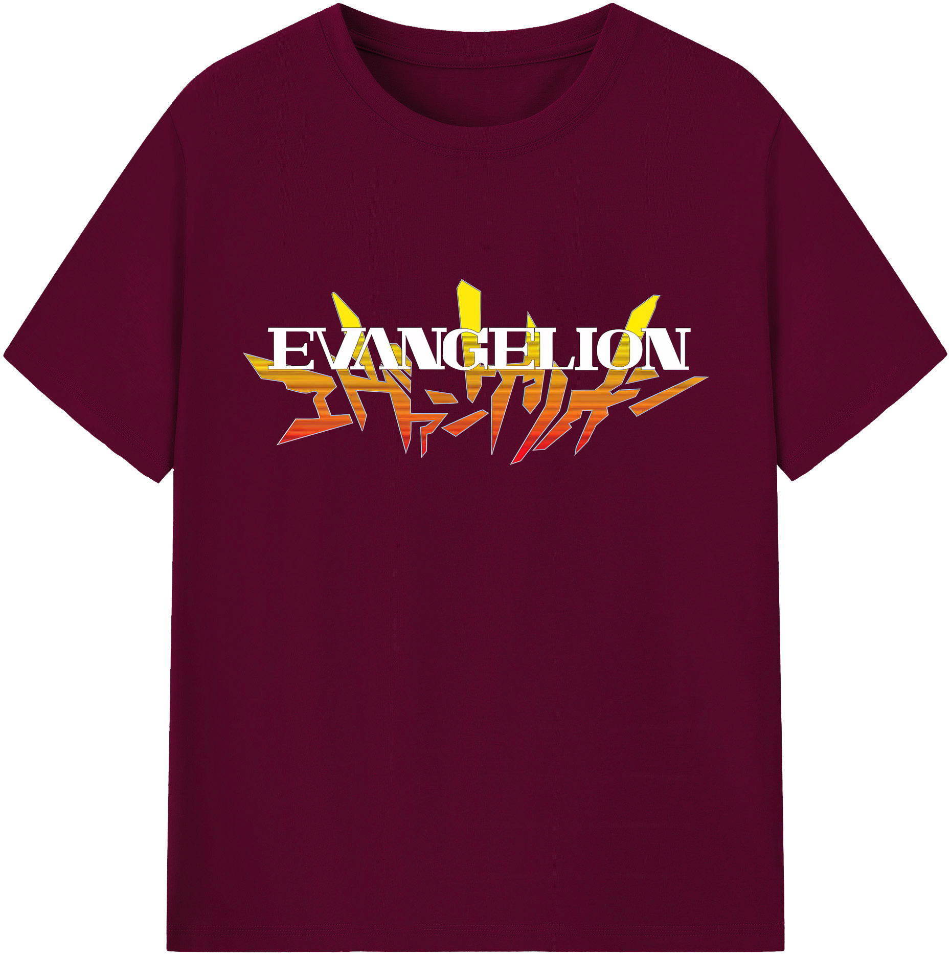 （画像用） EVA 新世紀エヴァンゲリオン レディースカジュアルプリントTシャツ（綿100％）